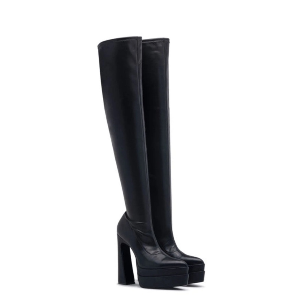 MISTTI PLATFORM KNEE HIGH BOOTS - Picture 4 of 13